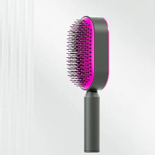 Escova de Cabelo Autolimpante Buzz HairClean - Envio Imediato