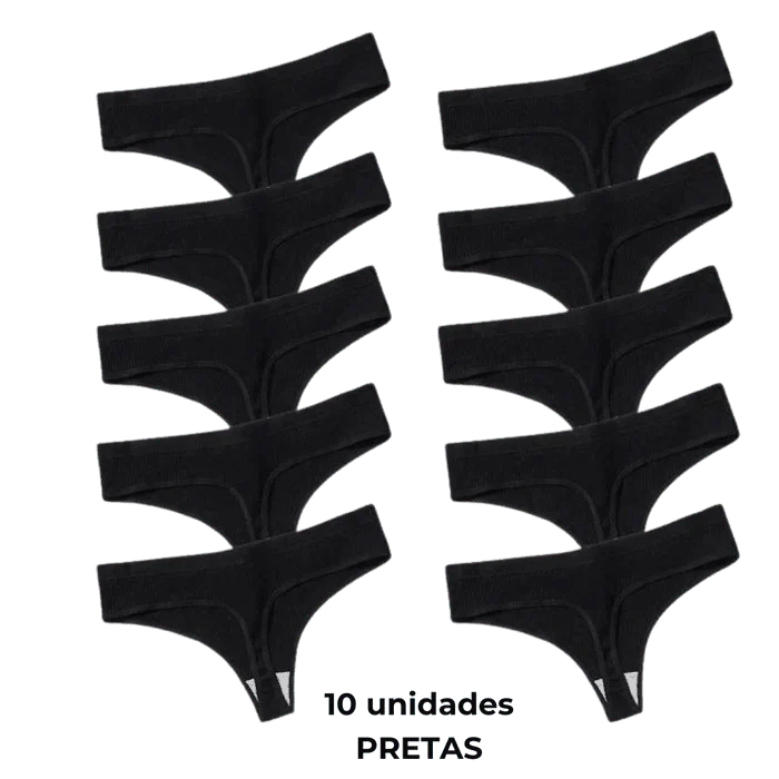 [COMPRE 6 LEVE 10] Calcinha CottonConfort Buzz - FRETE GRÁTIS